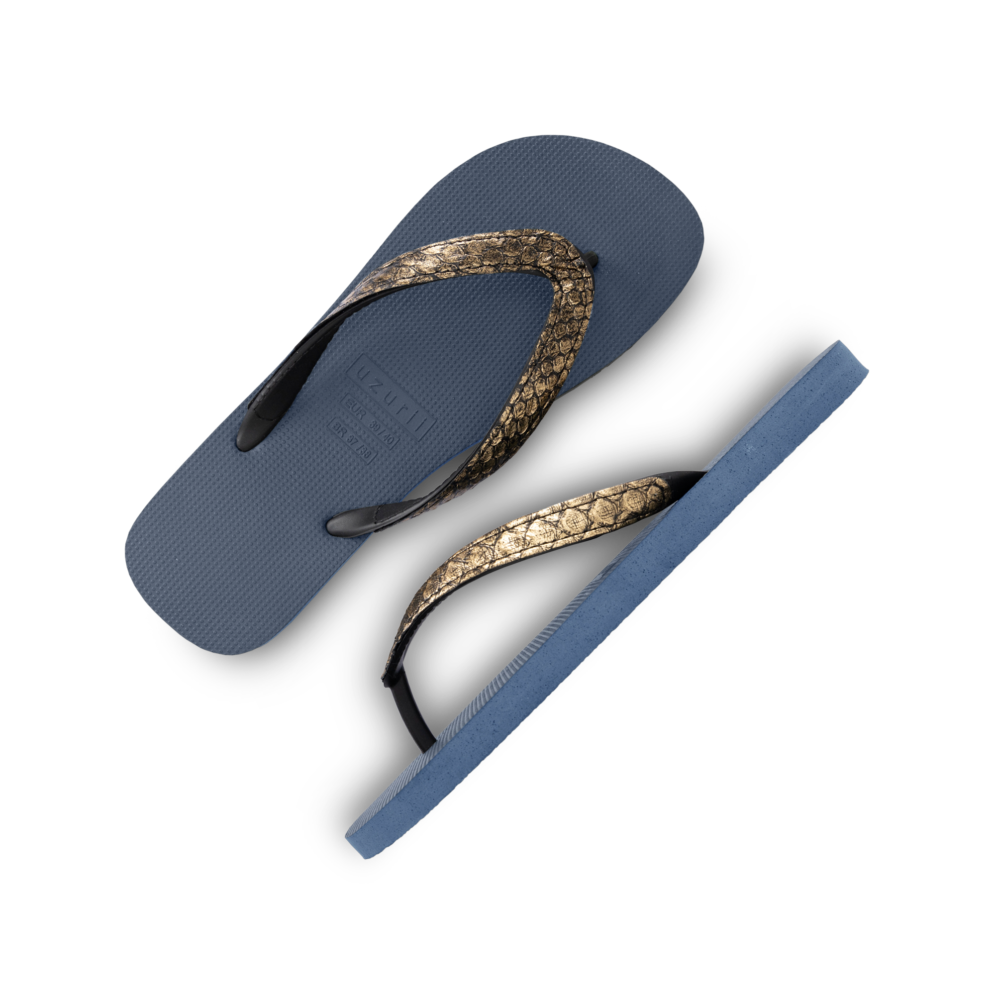 Python Bronze - Marineblauw