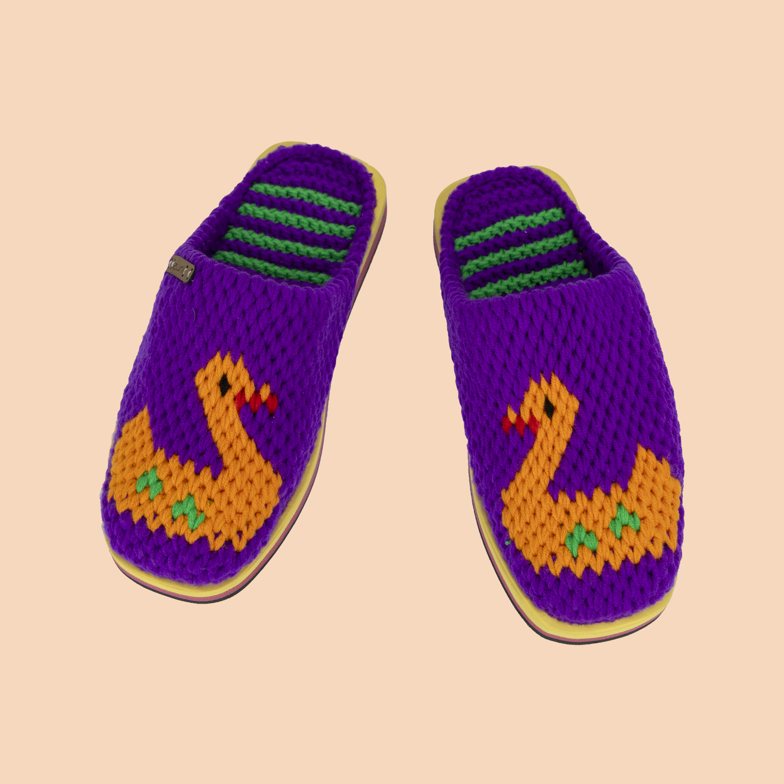 Love Birds Slippers | Purple | 35/36 | 2700161