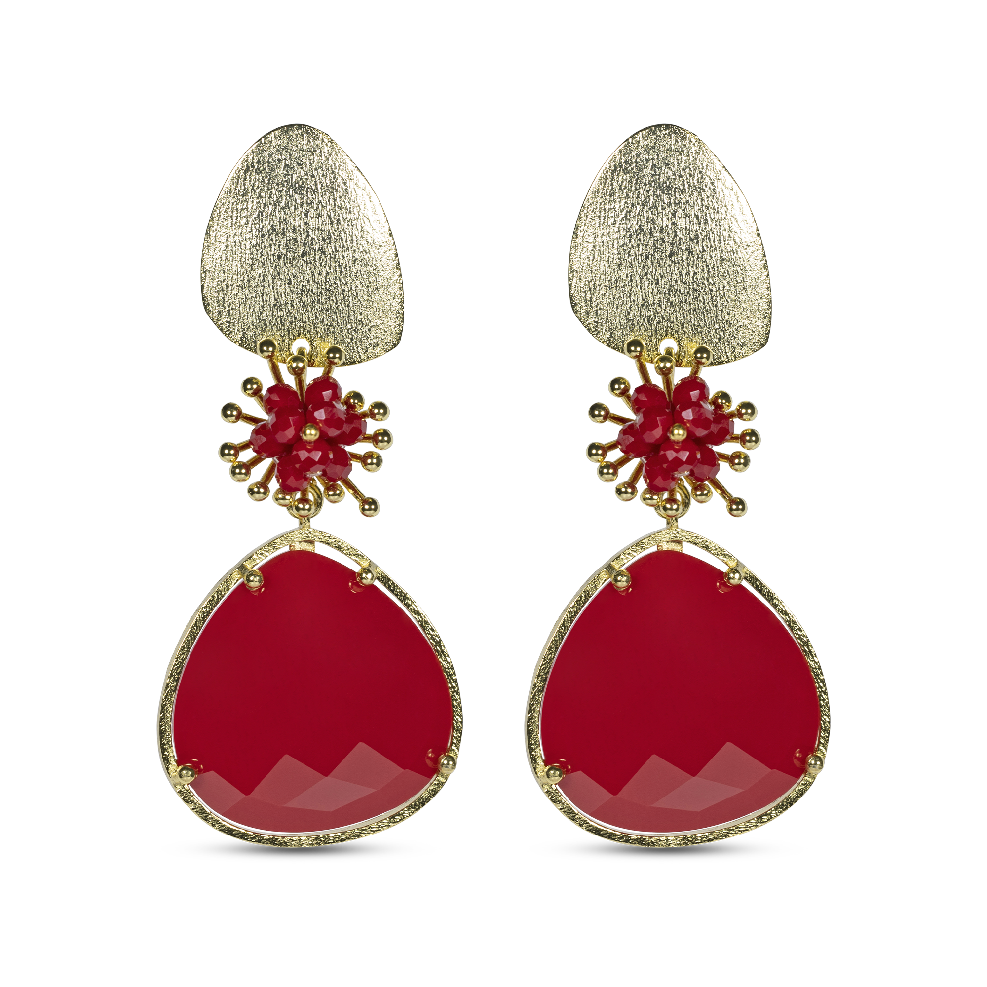 Rio Red Earrings