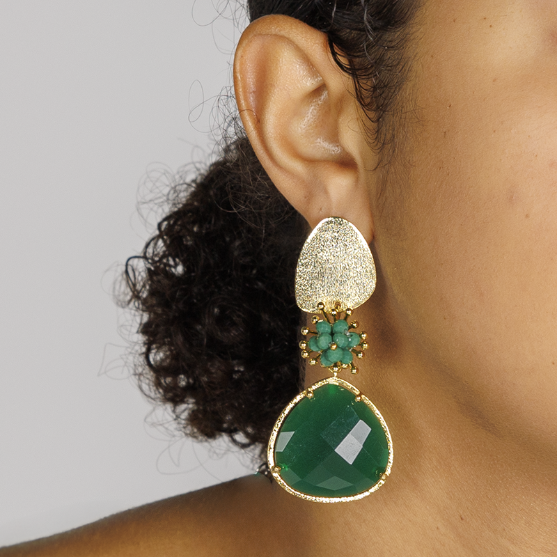 Rio Green Earrings